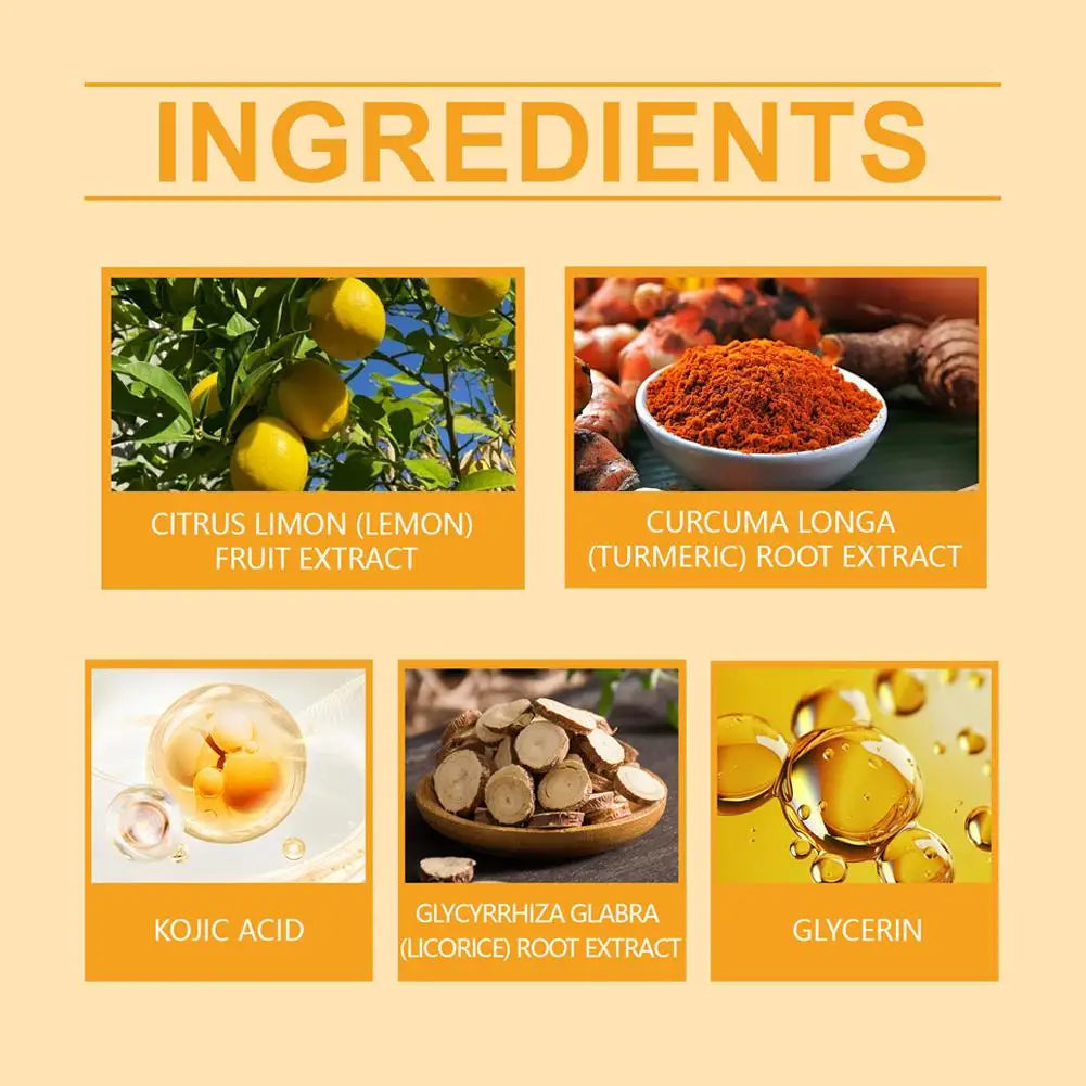 100g Turmeric Soap, Lemon Kojic Acid Soap, Shower And Facial Soap Body Care  Face Cleanser Turmeric  Soap Body and Face Cleaning